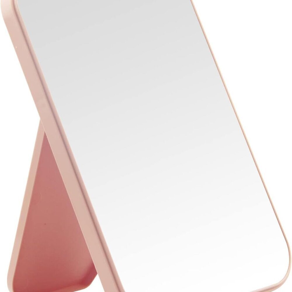 Desktop Makeup Mirror, 8 Inch Portable Mirror, Simple Folding Makeup Mmirror wit
